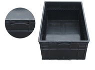 औद्योगिक विरोधी स्थैतिक ESD सुरक्षित बॉक्स प्रवाहकीय प्लास्टिक बिन कंटेनर ढोना