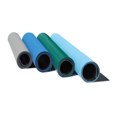 कार्यक्षेत्र तालिका के लिए ग्रीन 1.2mx10m 2mm ESD एंटीस्टेटिक रबर मैट