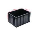 एसएमटी रैक ब्लैक पीसीबी स्टोरेज ईएसडी सेफ प्लास्टिक बॉक्स डिब्बे ग्लॉसी लैमिनेशन: