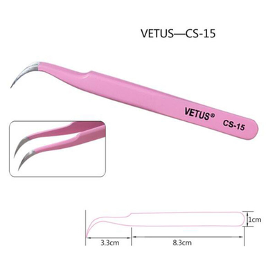 Vetus ESD 15 चिमटी एंटीस्टेटिक प्रेसिजन आइबो स्टेनलेस स्टील चिमटी