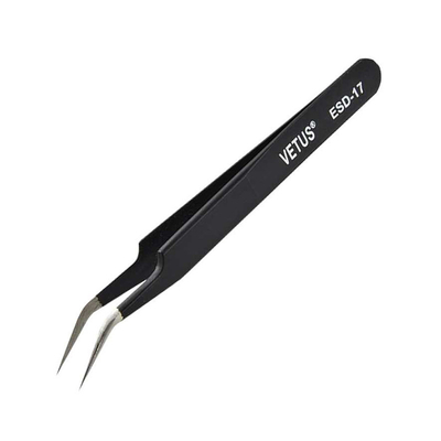 Antistatic ESD Vetus आई ब्रो चिमटी प्रवाहकीय लश चिमटी