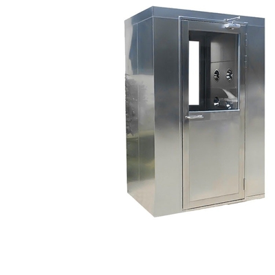 क्लीनरूम के लिए 220V 50HZ पावर 0.75kw इंटेलिजेंट स्टेनलेस स्टील एयर शावर