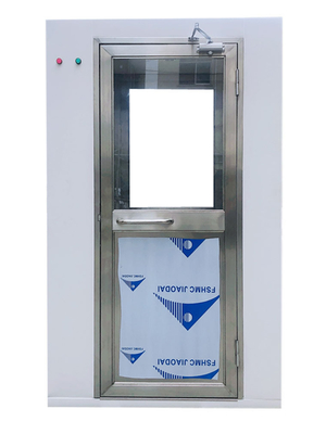 क्लीनरूम के लिए 220V 50HZ पावर 0.75kw इंटेलिजेंट स्टेनलेस स्टील एयर शावर