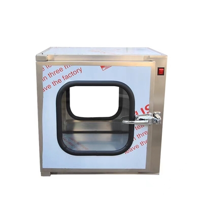220V 50Hz 60Hz क्लीनरूम पास बॉक्स GMP पास बॉक्स लैमिनार फ्लो डायनेमिक . के माध्यम से